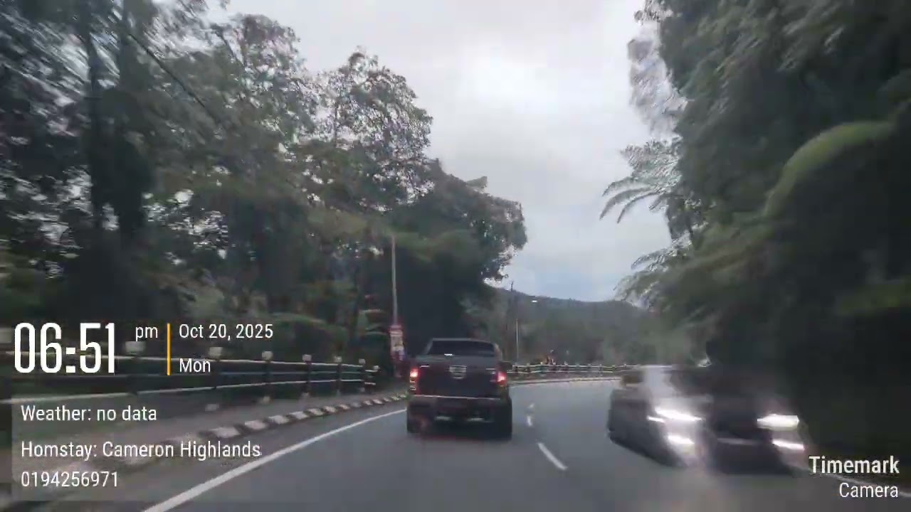 Cameron Highlands 20.10.2025 Isnin 