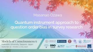 Masanao Ozawa - Quantum instrument approach to question order bias in survey research