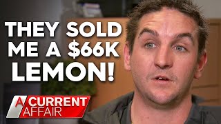 Man buys $66k car online, finds out it's stolen | A Current Affair