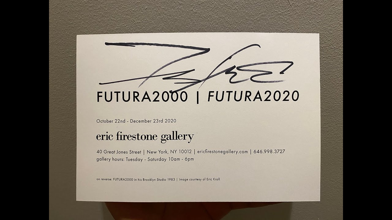 WEARRARE TOUR : FUTURA 2000 solo exhibition at Eric Firestone Gallery