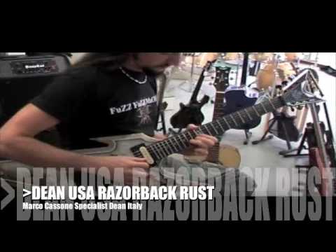 Demo Video MKM - Dean USA Razorback Rust - YouTube