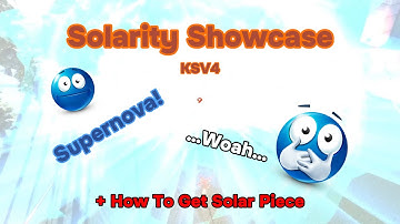 Solarity Showcase (Killstreak Swords V4 ⚔ ) + How to Get Solar Piece