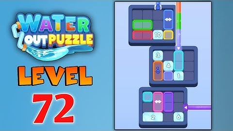 Water Out Puzzle Level 72 Game Walkthrough