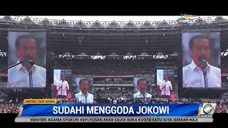 Sudahi Menggoda Jokowi
