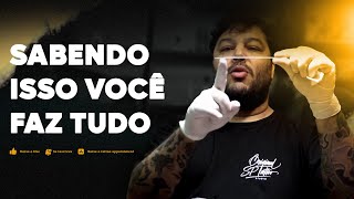 A base da tatuagem  Aula prática