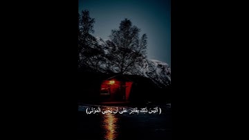 سورة القيامة اية رقم 36 القارئ يأ الدوسري ﴿ أَيَحْسَبُ الْإِنسَانُ أَن يُتْرَكَ سُدًى﴾[ القيامة: 36]