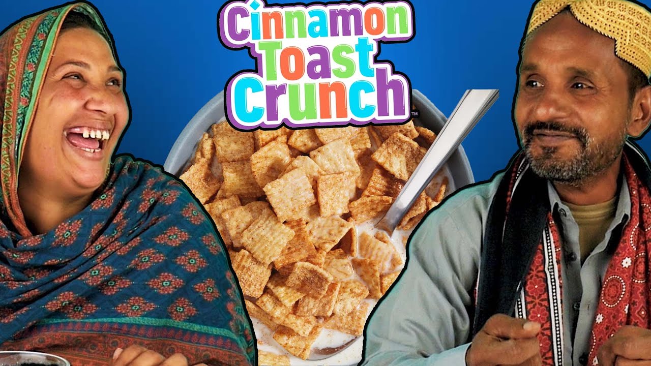 Tribal People Try Cinnamon Toast crunch