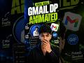 Animated Gmail Profile Picture🔥 | Canva animation Design #aivideo #shorts