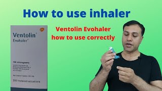How to use Ventolin inhaler without spacer. || Ventolin Evohaler