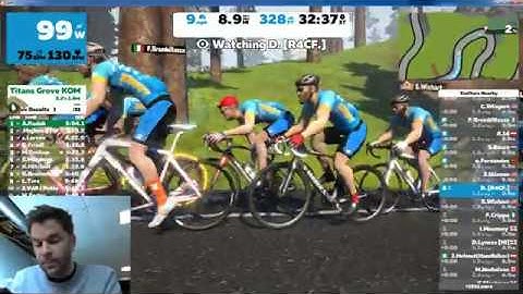 How to watch someone on Zwift