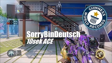 World Record!!! Fastest Ace in Black Ops 3 (10.00 seconds)