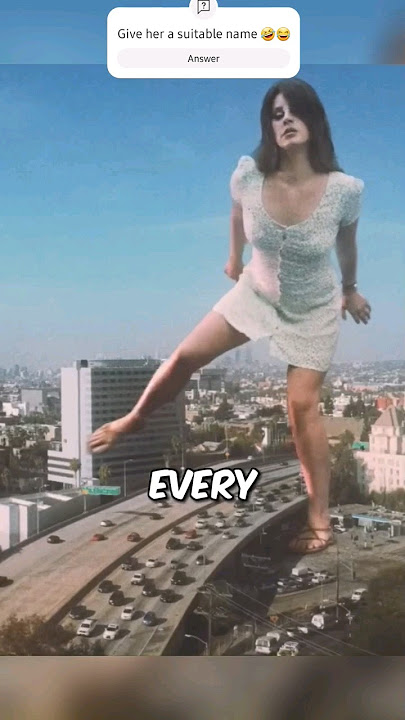 Giant Girl Appears in the City 😱 #shorts #viral #funny