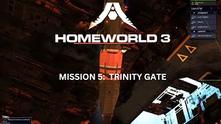 Homeworld 3: Mission 5: Trinity Gate: Hard: Full Gameplay Walkthrough: No Commentary: 4K