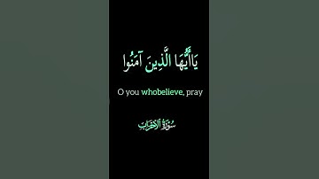 كروما#راحةان الله وملائكته يصلون على النبي # الشيخ صلاح بو خاطر #سورة الاحزاب#قراءن كريم#راحة