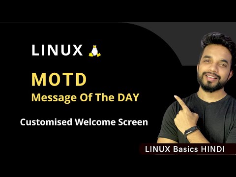 Linux MOTD | Customized Welcome Message