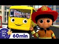 Wheels On The Bus and Fire truck +More Nursery Rhymes and Kids Songs | Little Baby Bum