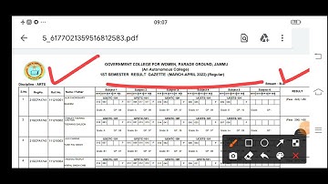 Big update |  UG Sem 1st Result out Regular 2022 | Check Full Gazzate