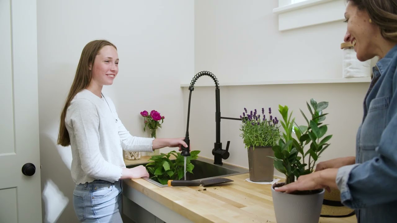 Mastering Messy Moments with the KRAUS Standart Pro Utility Sink