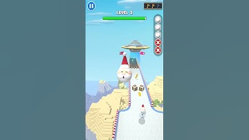 Fly Ball: Sky Parkour 😎 3 Level Gameplay Walkthrough | Best Android, iOS Games #shorts