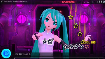 Hatsune Miku Project Diva F - Sadistic Music Factory - Extreme Perfect