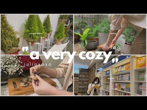 A very cozy vlog in nhatrang ❄️ | starbucks nha trang, making cookies, meeting up | juliaxoxo