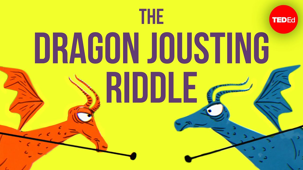 ⁣Can you solve the dragon jousting riddle? - Alex Gendler