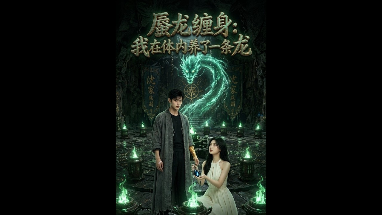 【一口气看完】《蜃龙缠身：我在体内养了一条龙》#短剧 #AI短剧 #逆袭 #drama #爽剧 #鲨鱼先生