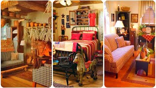 Country Style Decorating with Primitives | Rustic, Farmhouse, and Colonial Decor