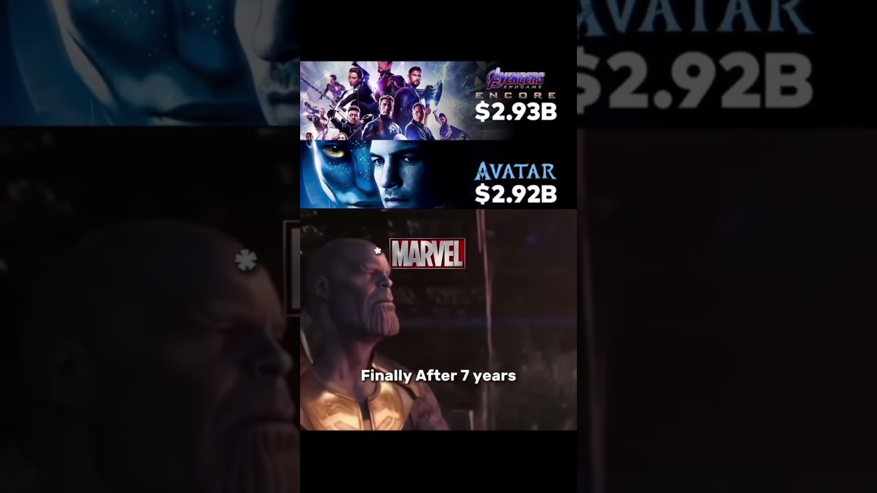 HIGHEST GROSSING MOVIE OF ALL TIME 🔥 #endgame #marvel #thanos #drdoom #doomsday