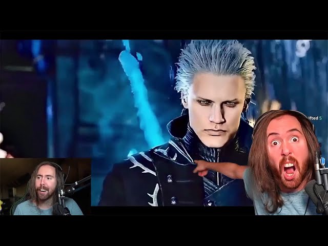 Asmongold reacts to VERGIL | Bury the Light Devil May Cry 5 class=