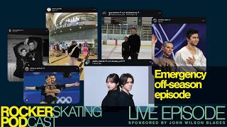 Marin Honda / Shoma Uno return + off-season news emergency Rocker Skating Podcast LIVE 5/24