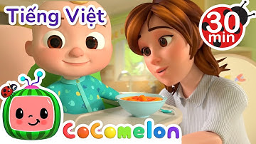 Vâng Vâng Bài Hát Rau | Đồng dao cổ điển trên Cocomelon | CoComelon Lồng tiếng việt
