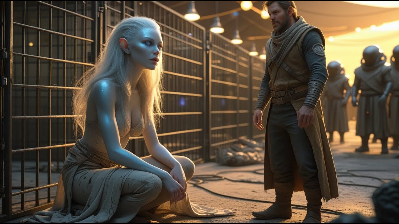 Every Cage Was Empty but Hers—Then the Human Stepped Forward and Claimed Her | HFY | Sci-Fi Story