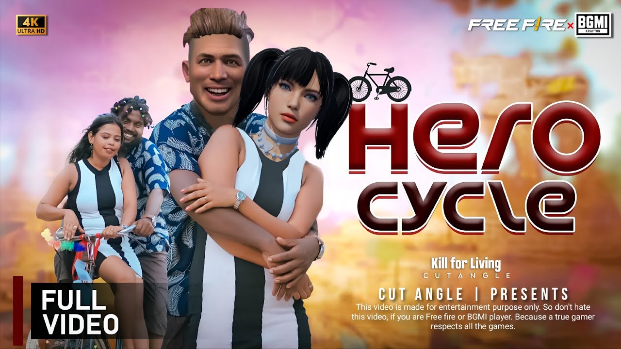 Hero Cycle | Free fire X BGMI Santhali video song [Cut Angle]