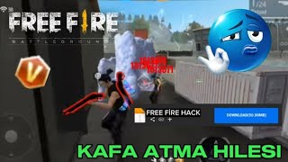 FREE FİRE AIMBOT KAFA ATMA HİLESİ %100 KAFA 🇧🇷👺 #freefire
