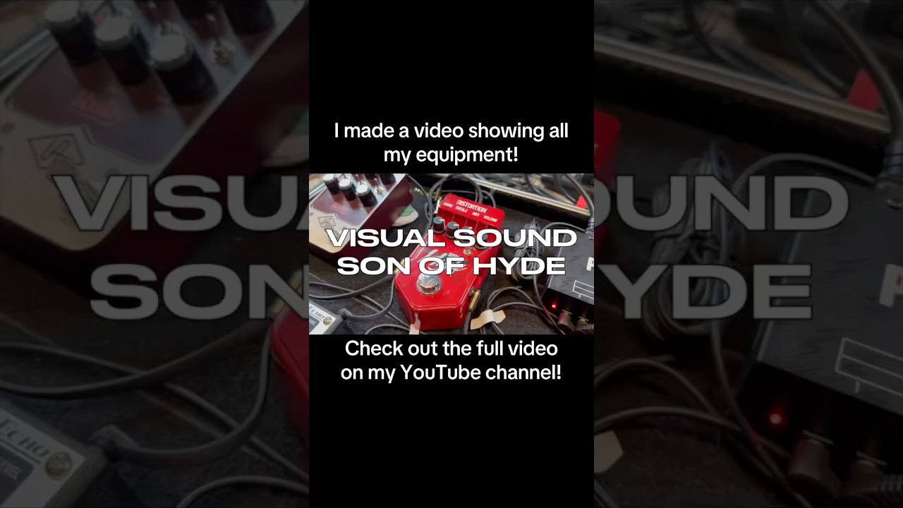 MilesLargeTV Equipment Tour 2026 is now live!! #guitar #digitech #pedalboard #guitarpedals #stompbox