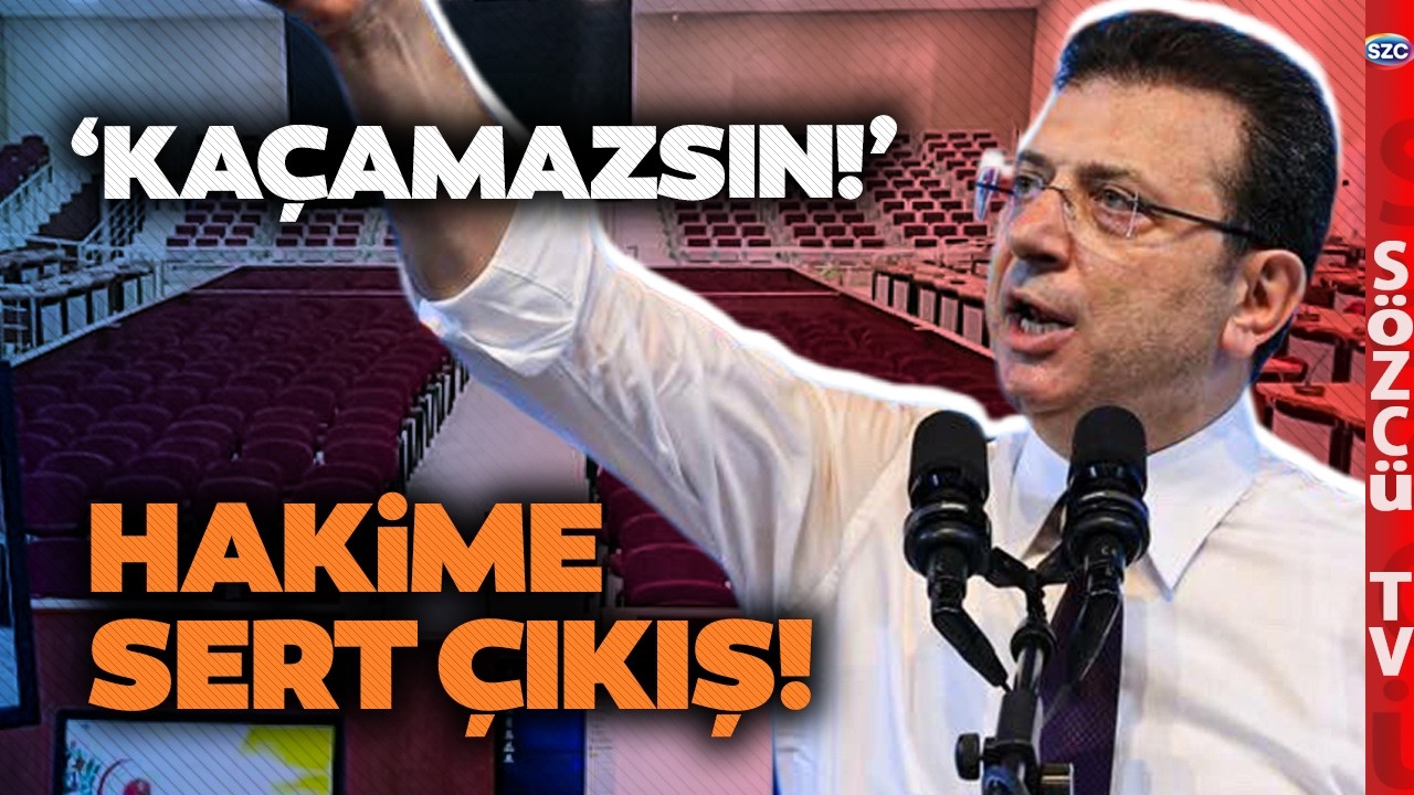 EKREM İMAMOĞLU ÇİLEDEN ÇIKTI: Hakime 