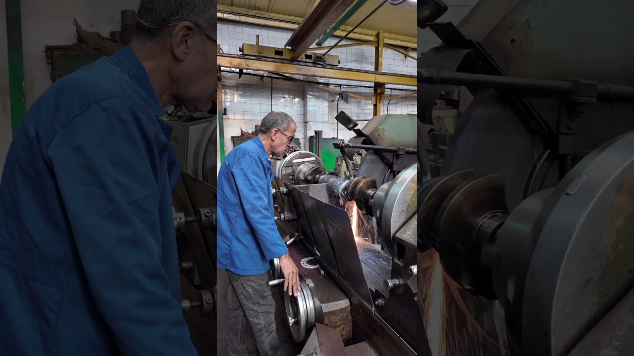 Skilled machinists at work ✅🇪🇬🏭