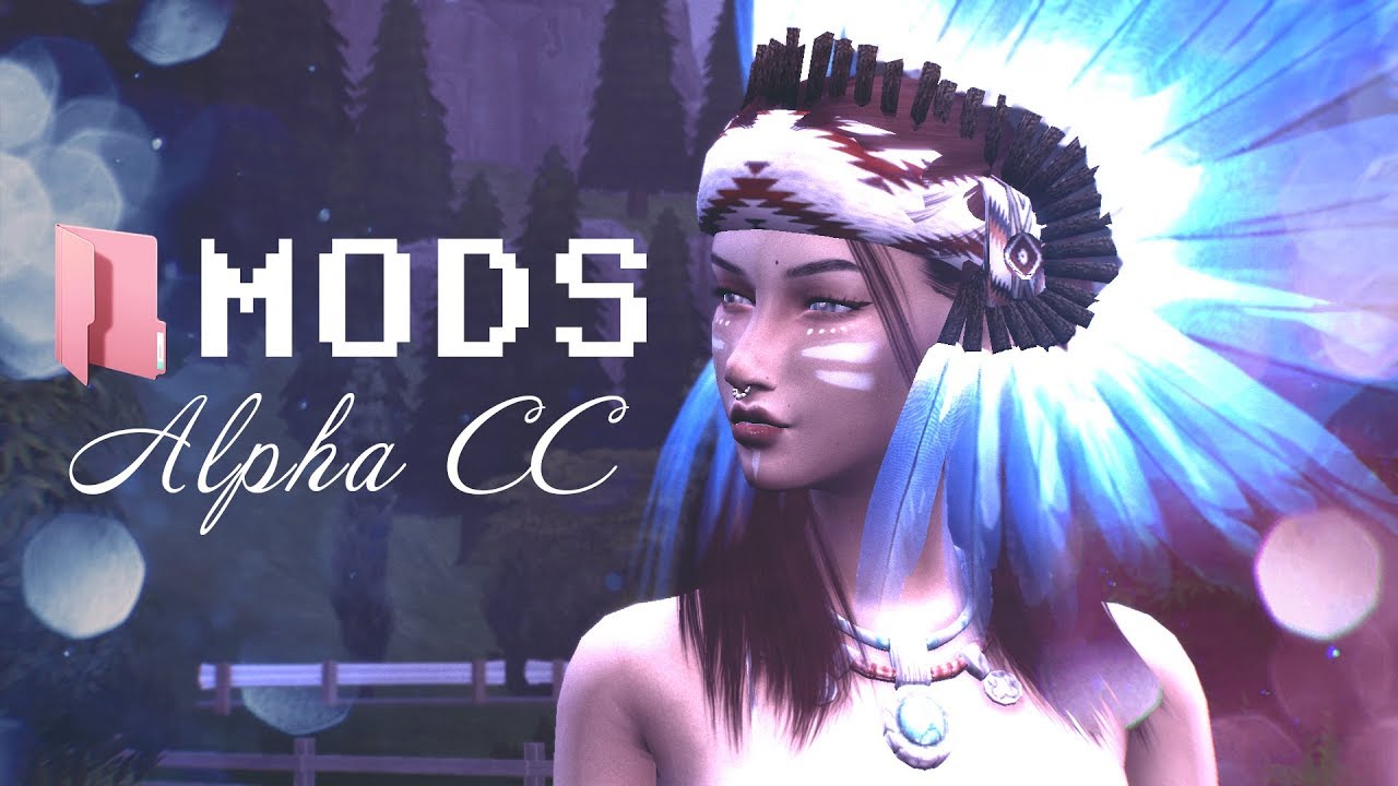 📂МОЯ ПАПКА MODS [2] ALPHA CC • Собираем папку вместе • TS4📂