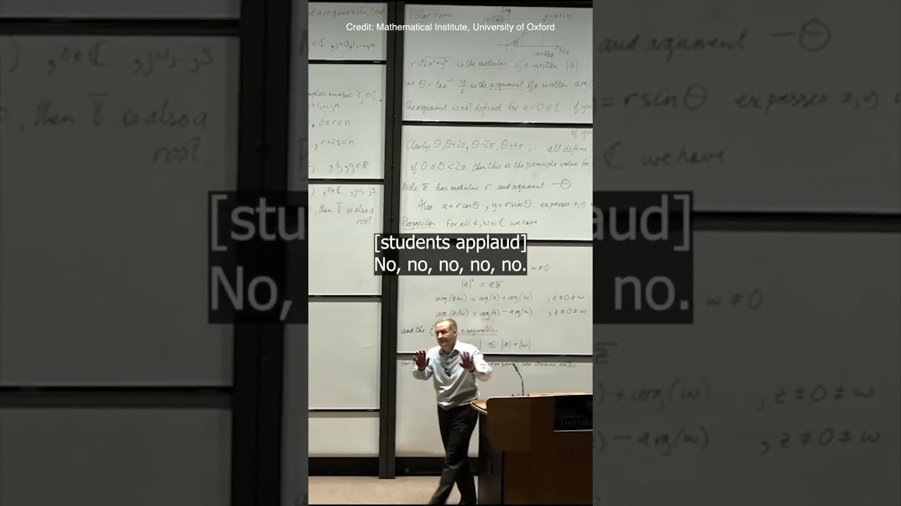  This Is My Job A Wholesome Moment During An Oxford University Lecture