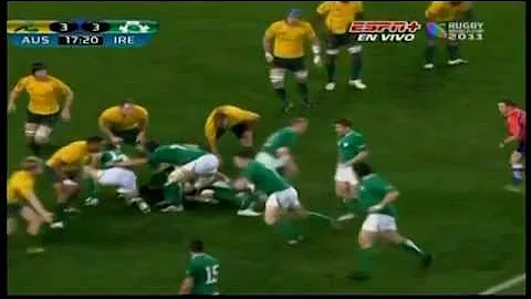 Jonathan Sexton drop goal vs Australia