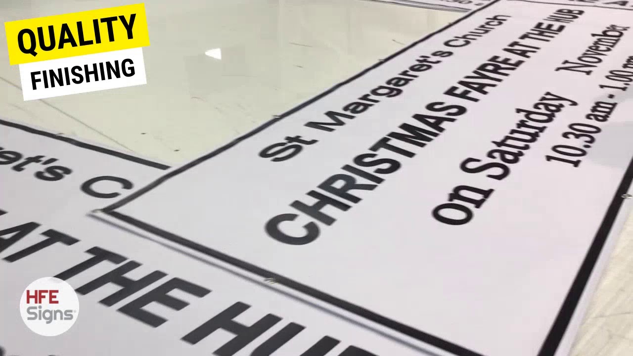 Cheap Banners Do You Need A Printed Banner Youtube