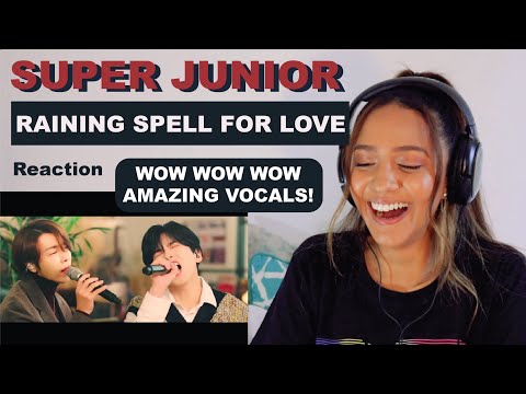 SUPER JUNIOR | Raining Spell for Love [Remake ver ] Live Clip | REACTION!