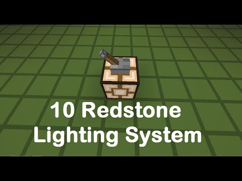 MRC: 10 Redstone Lighting System
