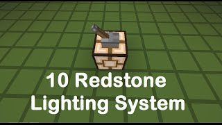 MRC: 10 Redstone Lighting System