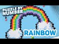 Plus Plus - Puzzle By Number Rainbow