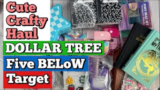 ANOTHER Collective Crafty Haul | Five Below, Target, @ Dollar Tree