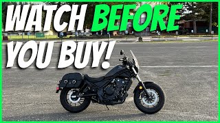 3 Things I LOVE About My Honda Rebel 500  The BEST Bike?!