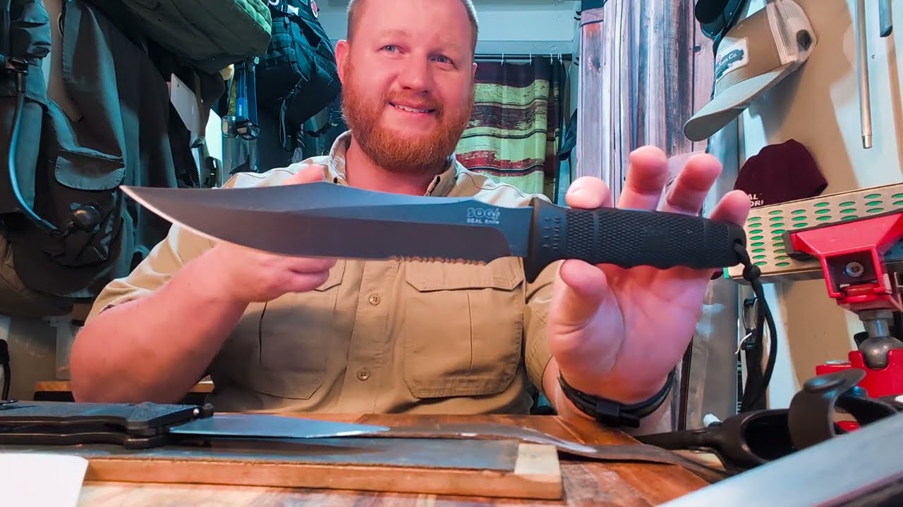 Unboxing a SEAL Combat Knife - YouTube