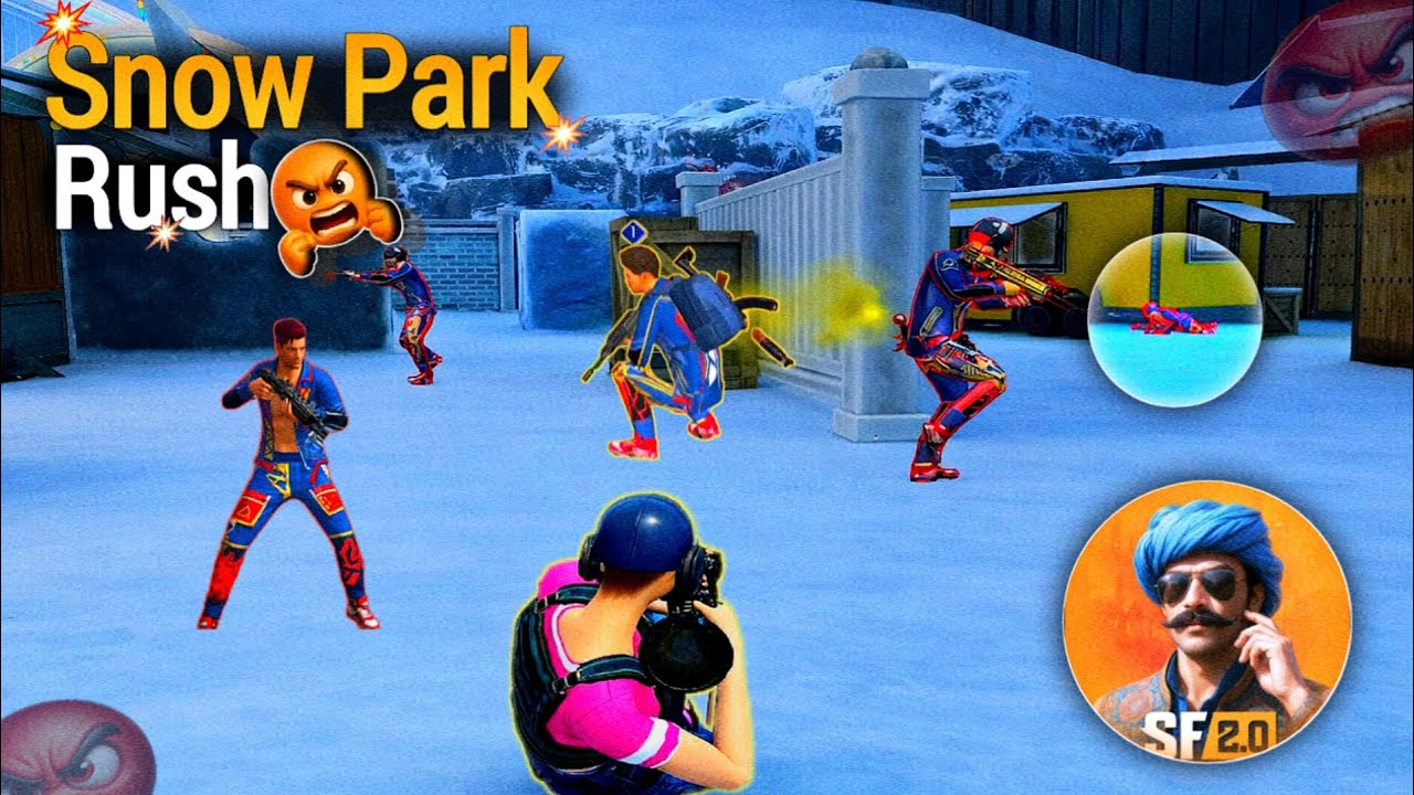 Snow Park खतरनाक And Tagda Rush Gameplay 🤯 